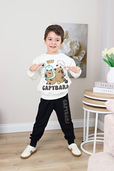 Bisahane Unisex Capybara 2 Piece Set