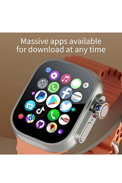 Generic Advanced Smart Watch with Built-in Camera and 4G Network