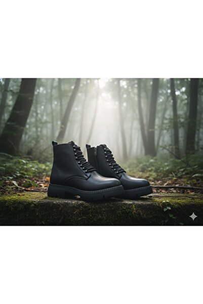 KALKANSHOES Guaranteed Waterproof Non-Slip Sole Stylish Flexible Style Zippered Women's Boots 36-37-38-39-40-Size