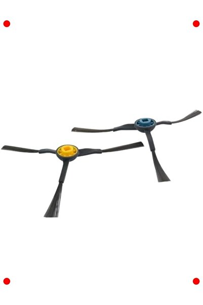 ulupazarlama مجموعة استبدال الفرشاة الجانبية للمكنسة الكهربائية الروبوتية