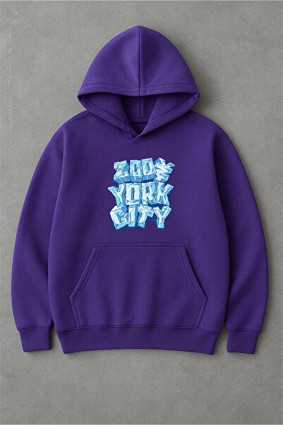 LORVEX 100% bumbac Swea tricou Hanorac unisex supradimensionat cu imprimeu ZOO