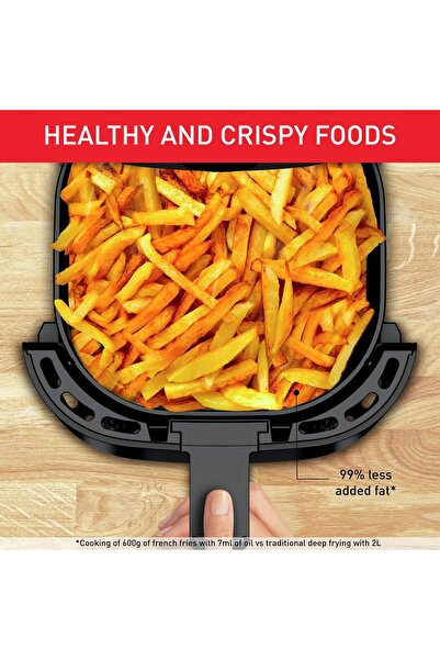 TEFAL مقلاة هوائية إيزي فراي إسينشال سعة 3.5 لتر - أسود (ميكانيكي)