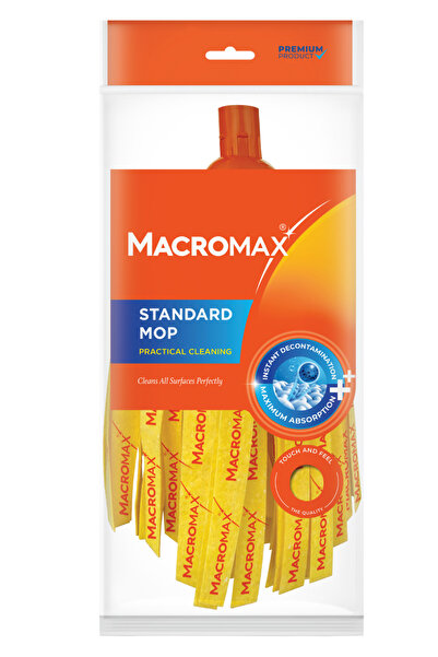 MACROMAX رأس استبدال فائق الامتصاص لإعادة تعبئة الممسحة القياسية