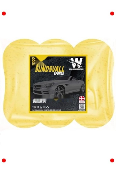 markentegra 3-Piece Car Wash and Tire Shine Sponge Set