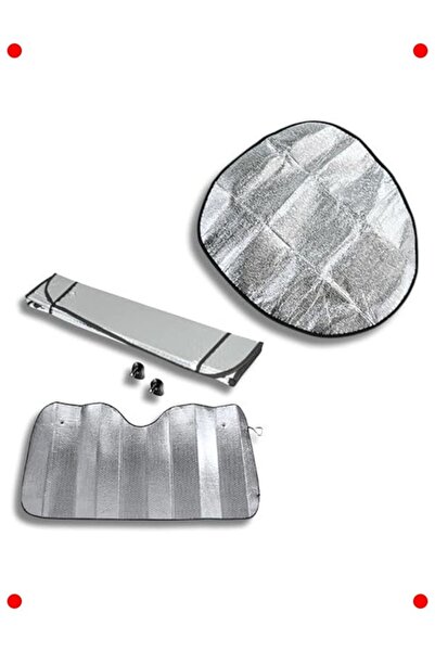 markentegra طقم واقي شمس للسيارة: حماية لعجلة القيادة والزجاج الأمامي