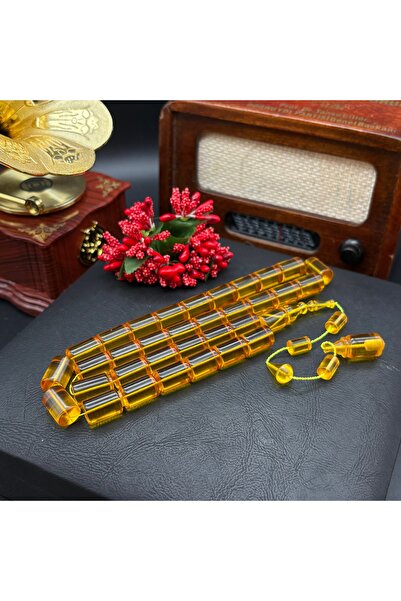 Sabır Taneleri Özel İşçilik,Eski Blok Malzemeden Zar Kehribar