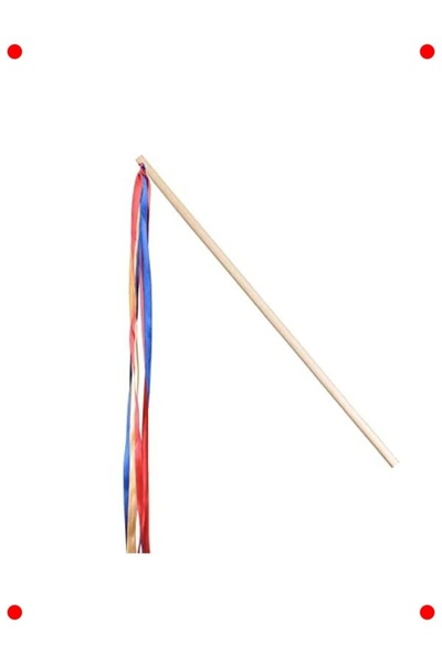 232premiumquality Wooden Cat Fishing Rod - Interactive Cat Toy with Tassels