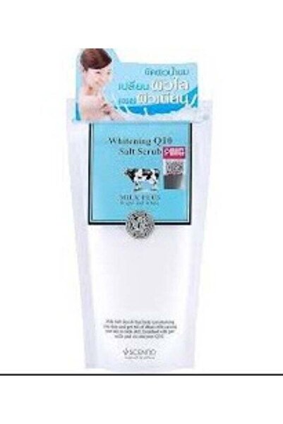 Scentio مقشر الملح المبيض سينتيو ميلك بلس كيو 10 3 حبات