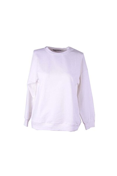trender 26Ki40000043 Ecru Women's Sweatshirt 6473