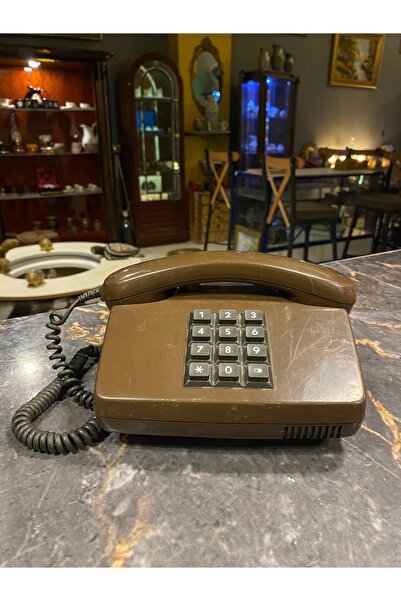 AntikHacı Vintage Pop-Art Masa Üstü Telefon