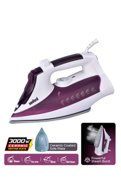 Sanford Sanford SF45CI Steam Iron – Ceramic – 000 Watts – 320 ml Tank Capacity