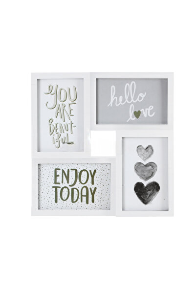 OEM Rama foto 4 fotografii (10X15cm) H: 28,5cm, L: 28,3 cm