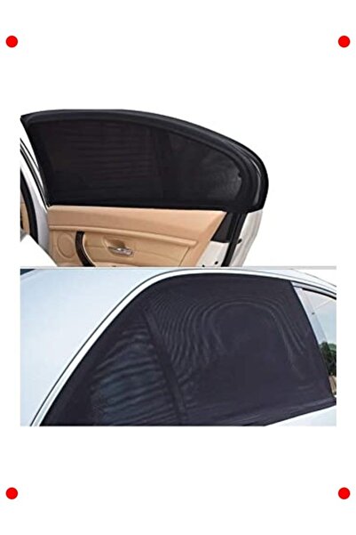 markentegra ستارة شمسية وحاجبة للحشرات للنوافذ الجانبية للسيارة (قطعتان)