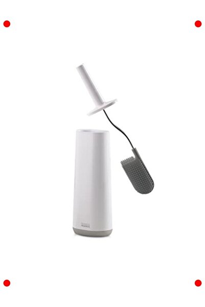 ulupazarlama Flexible Toilet Brush (White/Grey)