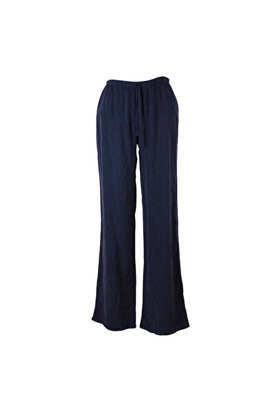 trender Navy Blue Women's Trousers 5424-7245