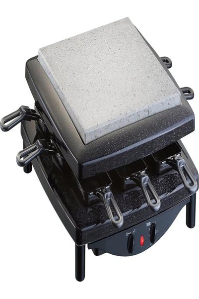 STEBA RC 3 Gourmet Raclette 1450W Doğal Taş Izgara - " Made in Germany Kalite...