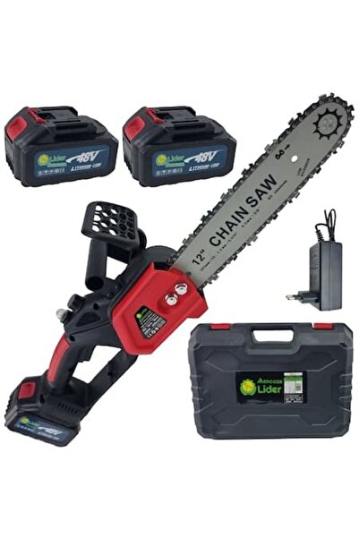 Campion MOTOYAMA JAPAN Безжична едноръчна верижна резачка 48V 6000mAh 30 см, ...