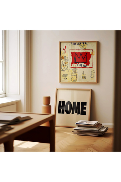 ARTHOUSECOLLECTIVE Jean - Michel Basquiat - Square Poster - Unframed Poster in Painting Sizes