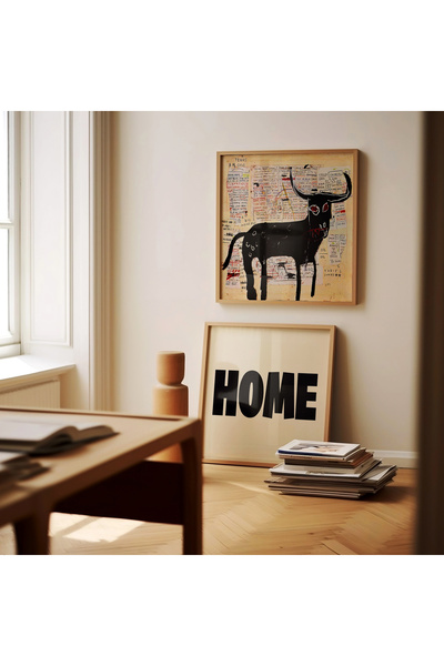 ARTHOUSECOLLECTIVE Jean - Michel Basquiat - Square Poster - Unframed Poster in Painting Sizes