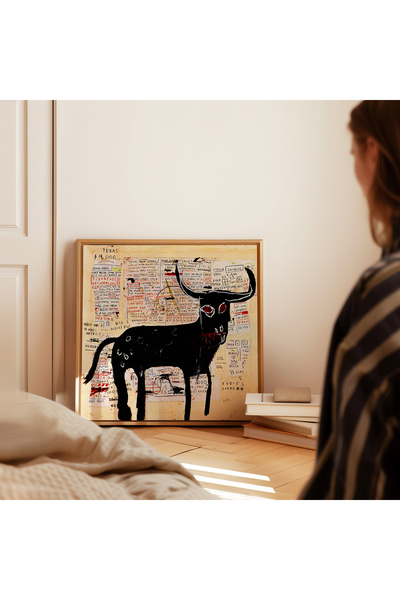 ARTHOUSECOLLECTIVE Jean - Michel Basquiat - Square Poster - Unframed Poster in Painting Sizes