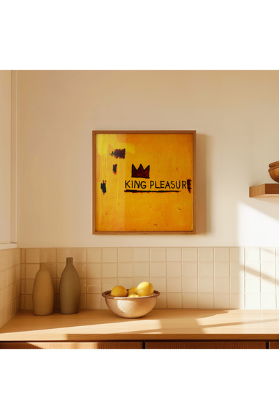 ARTHOUSECOLLECTIVE Jean - Michel Basquiat - Square Poster - Unframed Poster in Painting Sizes