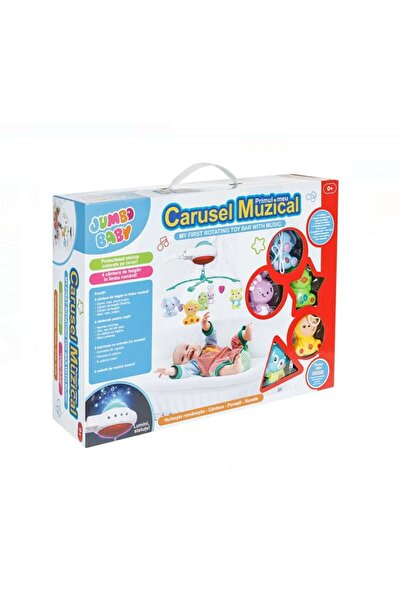 İDEA Carusel muzical pentru patut bebe – proiectie stele, 8 cantece romanesti...