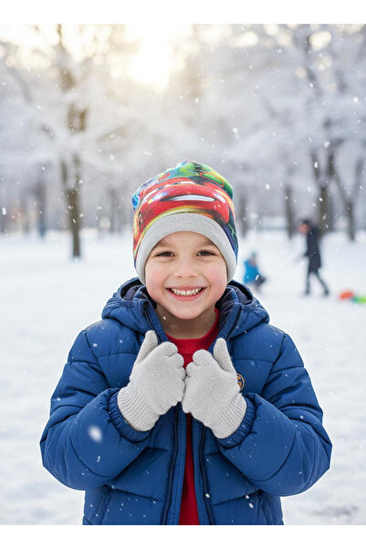 DİSNEY CARS Hat and gloves set