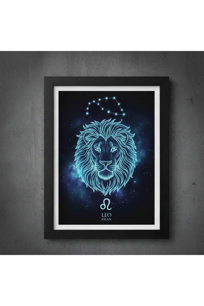 fns world Leo Zodiac Sign Painting Frame