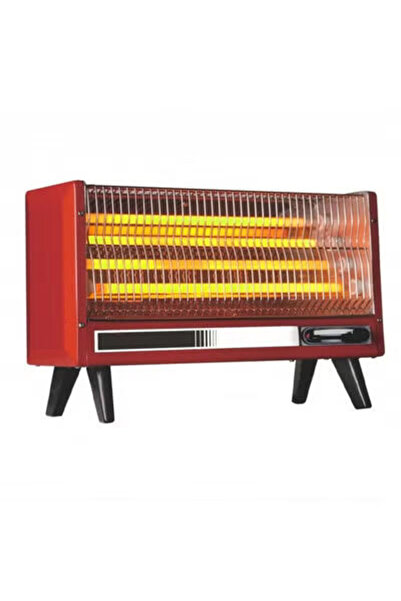 Micro Plus مدفأة كهربائية للغرفة من مايكرو بلس، 2000 واط، لون أحمر، PS-782