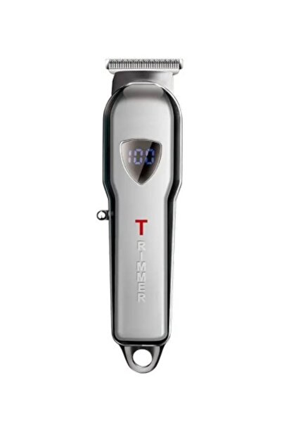 OEM Professional shaver and trimmer 5.0, 600 mA battery, digital display, water-resistant, Gray