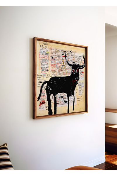 ARTHOUSECOLLECTIVE Jean - Michel Basquiat - Square Poster - Unframed Poster in Painting Sizes