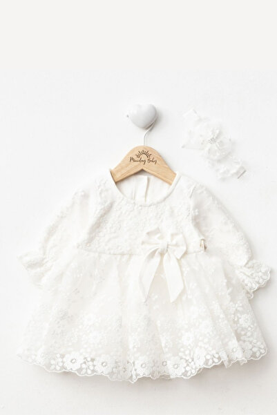 Ürünya 3-12 Ay Kız Bebek Tüllü Elbise