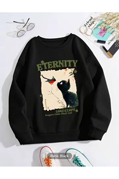 LELVANİ ΜΑΥΡΟ ΦΟΥΤΕΡ ΜΕ ΕΚΤΥΠΩΣΗ ETERNITY