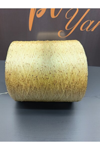 Pİ Yarn Pullu el örgü ipi 1350 gr sarı