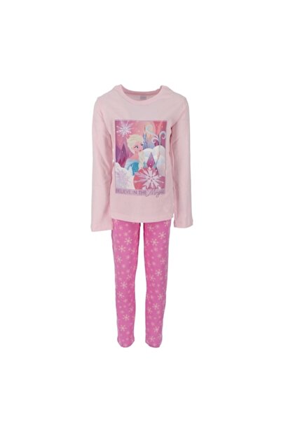 Disney Frozen Elsa Children's Pajamas Cotton Pink 122-128 cm