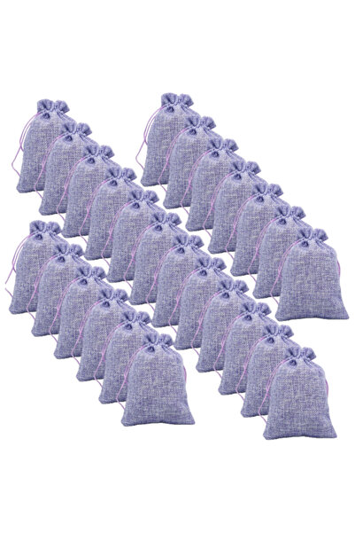 OEM Set 25 saculeti lavanda proaspata 25g/buc, pentru marturii nunta, botez, odorizat camera, masina