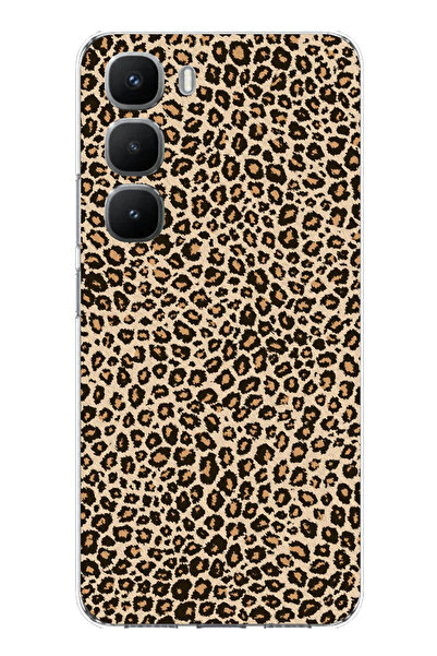 TechTree حافظة سيليكون متوافقة مع تصميم ليوبارد من إنفينيكس هوت 60 برو بتصميم...