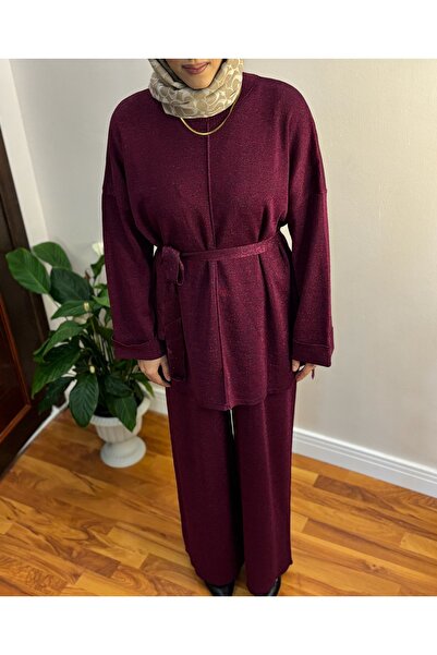 RAŞEL DESİGN Kadın Simli Triko Takım