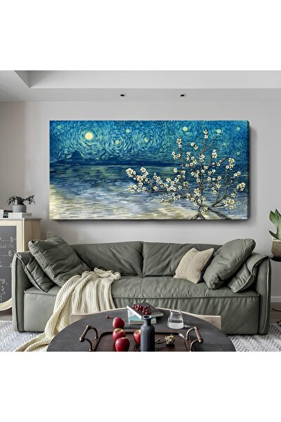 ALAYRA International لوحة فنية جدارية جميلة بإطار كبير من القماش مقاس 60×120 ...