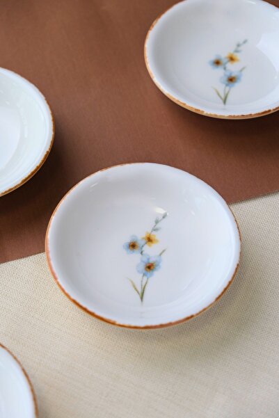 tabakevi Tabak Evi Porcelain Azalea Mini Bowl Set 9X2,50Cm 4 Pieces