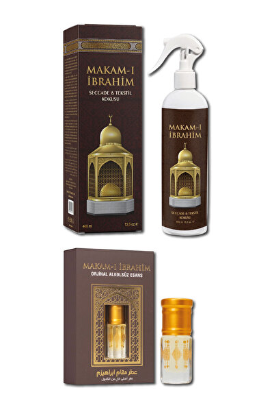 Deniz Elmasları Set de parfumuri premium Makam-ı İbrahim din 2 piese - Cadou special de zi, întoarcerea din Hajj Umrah