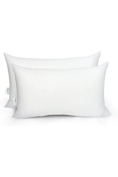 COTTON HOME Cushion Insert 30x50cm (12x20in) Non-Woven Hollowfiber 400g White...