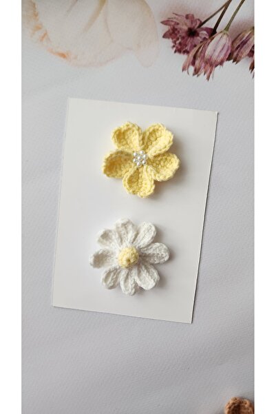 Baby Saçsız bebek tokası organik 2'li set