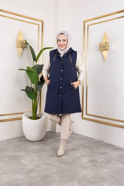 Elif Artar Kadın Kapitone Yelek – Şişme Model, Kışlık, Şık & Günlük Kullanım