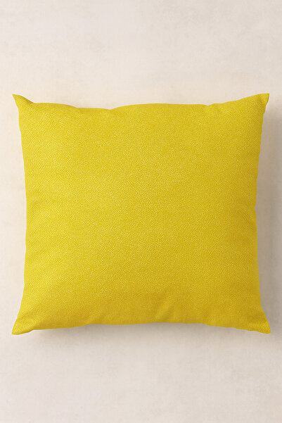 IKEA COZY ROOM - PROFETBLOMMA kırlent, sarı, 50x50 cm