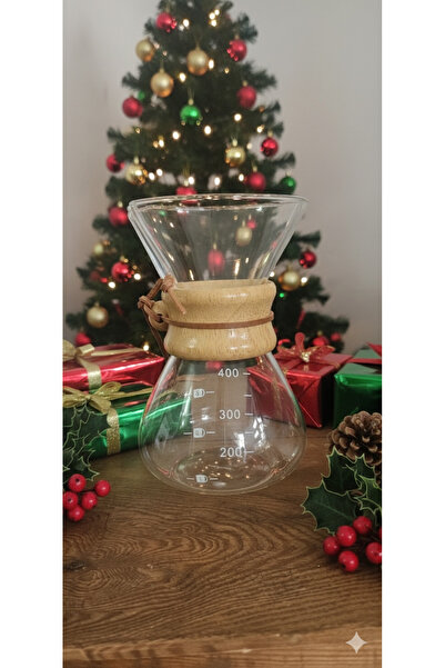 COLD BREW TREND by uğur cadırcı New Year's Special Chemex Set - New Year's Gift Barista Kit - with Filter Coffee Gift