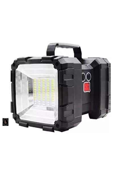 L CR.LUMI.AND.GABI ALĂTURI DE TINE Multifunctional Rechargeable Flashlight with Power Bank 10000mAh, 2 Interchangeable Heads, 7 Modes,