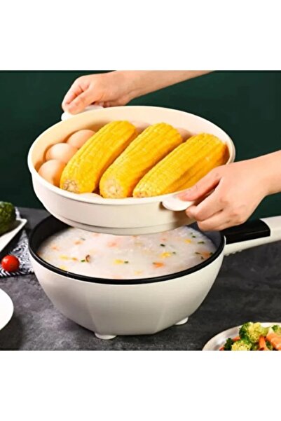 GARDEON Electric Frying Pan 26 cm, 2.5 L, Smart Panel, Non-Stick Coating, 4 Functions + Timer