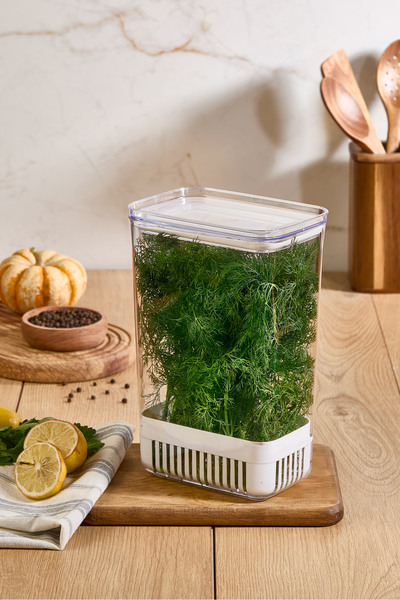 Comprox Greenery Storage Container 2900 ml | Vegetable Storage & Refrigerator Freshener Box