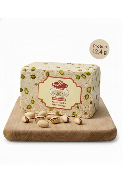 Öz Bayramiç Helvaları Antep Fıstıklı Tahin Helvası 500 gr.
